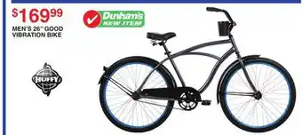 Dunham's Sports MEN'S 26 GOOD VIBRATION BIKE offer