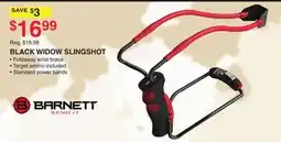 Dunham's Sports BARNETT BLACK WIDOW SLINGSHOT offer