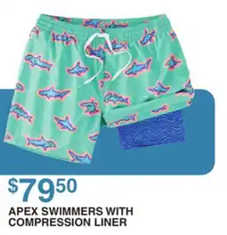 Dunham's Sports APEX SWIMMERS WITH COMPRESSION LINER offer