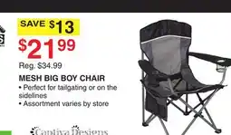Dunham's Sports MESH BIG BOY CHAIR offer