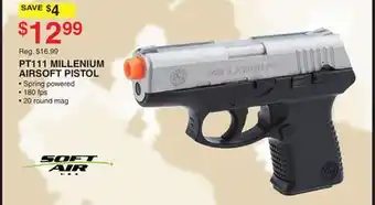 Dunham's Sports SOFT AIR PT111 MILLENIUM AIRSOFT PISTOL offer