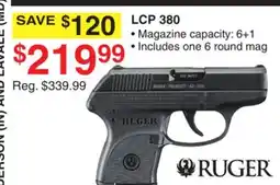 Dunham's Sports RUGER LCP 380 offer