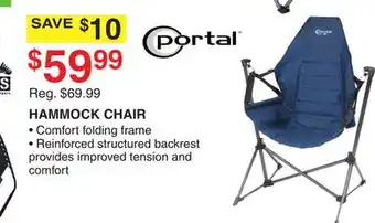 Dunham's Sports HAMMOCK CHAIR offer