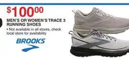 Dunham's Sports MEN'S OR WOMEN'S TRACE 3 RUNNING SHOES offer