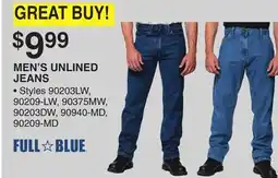 Dunham's Sports MEN'S UNLINED JEANS offer