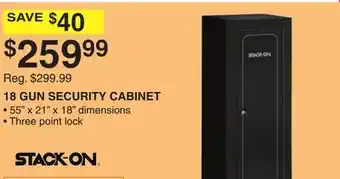 Dunham's Sports 18 GUN SECURITY CABINET offer