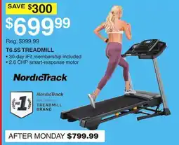 Dunham's Sports NORDICTRACK T6.5S TREADMILL offer