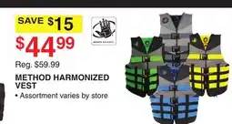 Dunham's Sports METHOD HARMONIZED VEST offer
