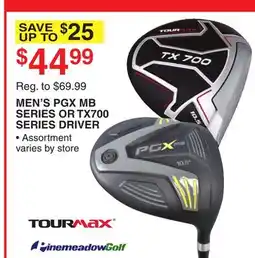 Dunham's Sports MEN'S PGX MB SERIES OR TX700 SERIES DRIVER offer