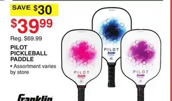 Dunham's Sports PILOT PICKLEBALL PADDLE offer