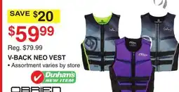 Dunham's Sports V-BACK NEO VEST offer