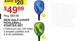 Dunham's Sports REIN HALF-COURT PICKLEBALL STARTER SET offer