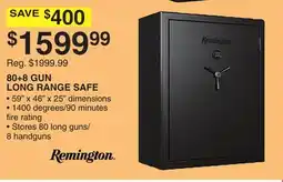 Dunham's Sports 80 + 8 GUN LONG RANGE SAFE offer