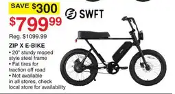 Dunham's Sports SWIFT ZIP X E-BIKE offer