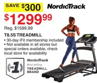 Dunham's Sports T8.5S TREADMILL offer