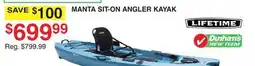 Dunham's Sports MANTA SIT-ON ANGLER KAYAK offer