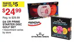 Dunham's Sports DX OR PRIME STARTER DISC GOLF SET offer