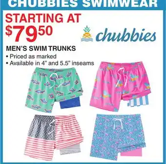 Dunham's Sports MEN'S SWIM TRUNKS offer