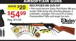 Dunham's Sports RED RYDER BB GUN KIT offer