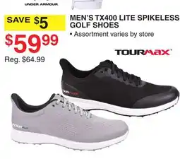 Dunham's Sports MEN'S TX400 LITE SPIKELESS GOLF SHOES offer