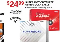 Dunham's Sports SUPERSOFT OR TRUFEEL SERIES GOLF BALLS offer