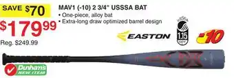 Dunham's Sports MAV1 (-10) 2 3/4 USSSA BAT offer