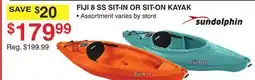 Dunham's Sports SUNDOLPHIN 8 SS SIT-IN OR SIT-ON KAYAK offer