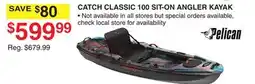 Dunham's Sports CATCH CLASSIC 100 SIT-ON ANGLER KAYAK offer