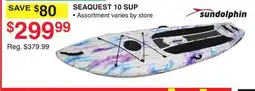 Dunham's Sports SUNDOLPHIN SEAQUEST 10 SUP offer