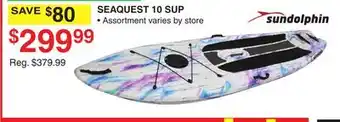 Dunham's Sports SUNDOLPHIN SEAQUEST 10 SUP offer