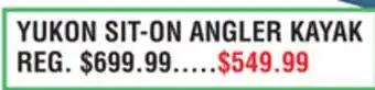 Dunham's Sports YUKON SIT-ON ANGLER KAYAK offer
