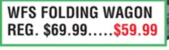 Dunham's Sports WFS FOLDING WAGON offer