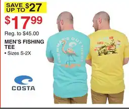 Dunham's Sports MEN'S FISHING TEE offer