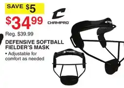 Dunham's Sports DEFENSIVE SOFTBALL FIELDER'S MASK offer