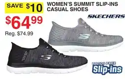 Dunham's Sports WOMEN'S SUMMIT SLIP-INS CASUAL SHOES offer