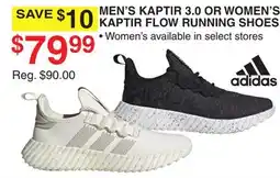 Dunham's Sports ADIDAS MEN'S KAPTIR 3.0 OR WOMEN'S KAPTIR FLOW RUNNING SHOES offer