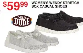 Dunham's Sports WOMEN'S WENDY STRETCH SOX CASUAL SHOES offer