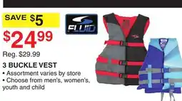 Dunham's Sports 3 BUCKLE VEST offer