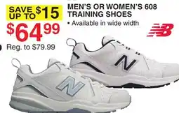 Dunham's Sports MEN'S OR WOMEN'S 608 TRAINING SHOES offer