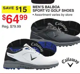 Dunham's Sports CALLAWAY MEN'S BALBOA SPORT V2 GOLF SHOES offer