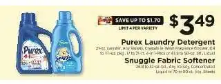 ShopRite Purex Laundry Detergent offer