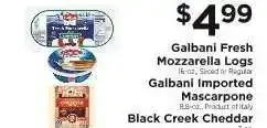 ShopRite Galbani Fresh Mozzarella Logs offer