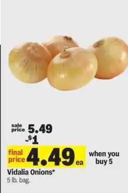 Meijer Vidalia Onions offer