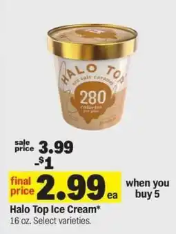Meijer Halo Top Ice Cream offer