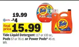 Meijer Tide Liquid Detergent offer