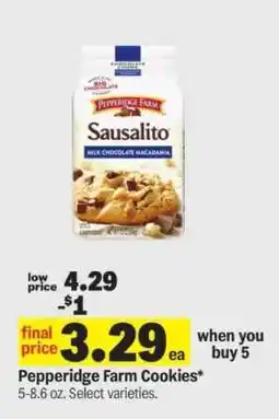 Meijer Pepperidge Farm Cookies offer