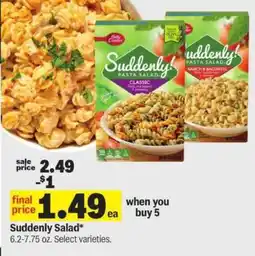 Meijer Suddenly Salad offer