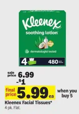 Meijer Kleenex Facial Tissues offer