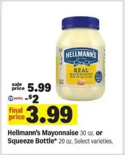 Meijer Hellmann's Mayonnaise offer