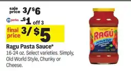 Meijer Ragú Pasta Sauce offer